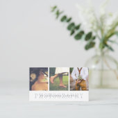 Spure Stripe | Fotofotograaf met meerdere foto's Visitekaartje (Staand voorkant)