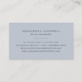 Spure Stripe | Fotofotograaf met meerdere foto's Visitekaartje (Achterkant)