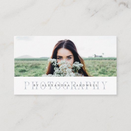 Spure Stripe | Fotograaf Visitekaartje (Voorkant)