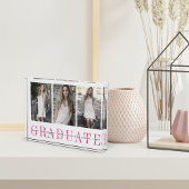 Spure Stripe Three-Photo Afstuderen Keepomwille Fotoblokken