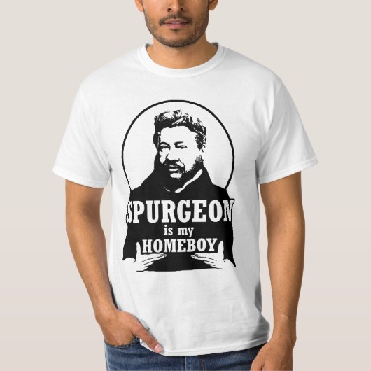 Spurgeon is mijn huisjongen t-shirt (Voorkant)
