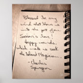 Spurgeon Quote [Afdrukken] Poster (Voorkant)