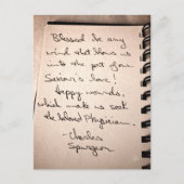 Spurgeon Quote [Briefkaart] Briefkaart (Voorkant)