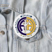 SPURS Alamo Heights HS Dance Team Spirit Button (In situ)