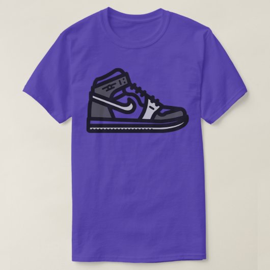 Spurs Basketbal Sneakers T-shirt (Design voorkant)