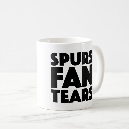 Spurs Fan Tears Mok for Arsenal Fans (Voorkant rechts)