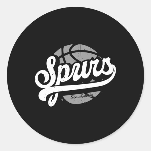 Spurs  ronde sticker (Voorkant)