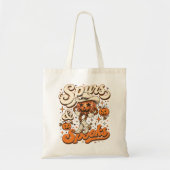 Spurs & Spooks Westers Halloween-ontwerp Tote Bag (Voorkant)