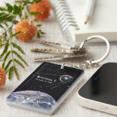 Sputnik 1 Earth Satellite Sleutelhanger (Voorkant Rechts)