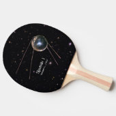 Sputnik 1 Earth Satellite Tafeltennisbatje (Zijkant)