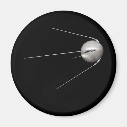 sputnik 1 magneet (Voorkant)