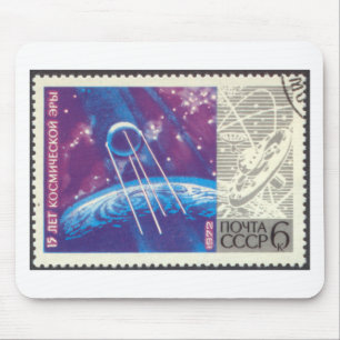 Sputnik 1 Russische ruimtewetenschap 15 jaar Muismat