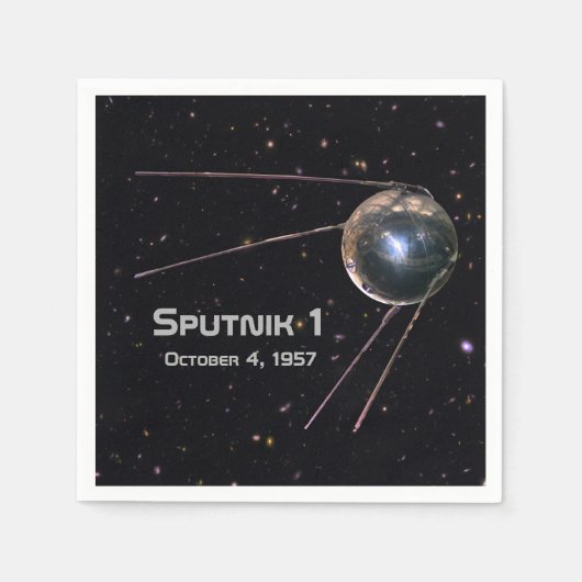 Sputnik 1 Satellite Servet (Voorkant)