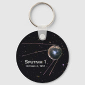 Sputnik 1 Satellite Sleutelhanger (Voorkant)