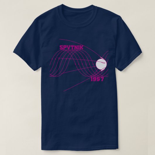 Sputnik 1TShirt T-shirt (Design voorkant)