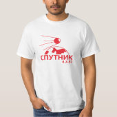 Sputnik grafisch t-shirt (Voorkant)