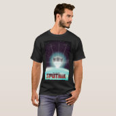 Sputnik "race naar de sterren" t-shirt (Voorkant volledig)