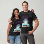 Sputnik "race naar de sterren" t-shirt (Unisex)