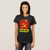 Sputnik Satellite Spacecraft Sovjet Union Space Sp T-shirt (Voorkant volledig)