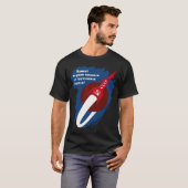 Sputnik USSR Sovjet-Unie Ruimte Propaganda  1 T-shirt (Voorkant volledig)