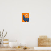 Spuug Gebeurt Lama | Poster Kunstprint 8x10 (Keuken)