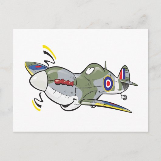 spuugvuur briefkaart (Voorkant)