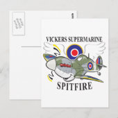 spuugvuur briefkaart (Voorkant / Achterkant)