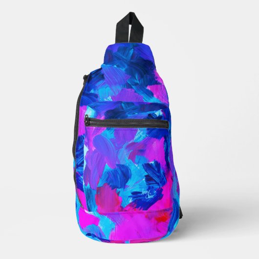 SPW Electric Vibes Crossbody Sling Bag (Voorkant)