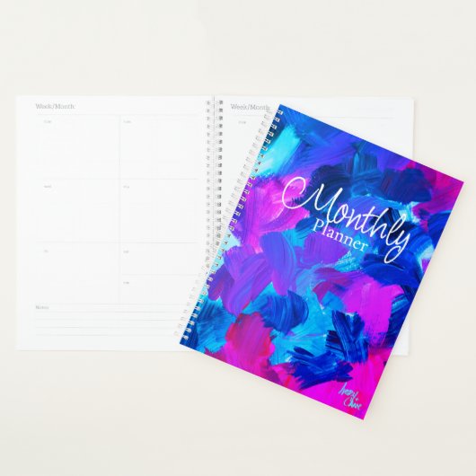 SPW Electric Vibes Grote Maandelijkse Planner (Display)