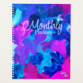 SPW Electric Vibes Grote Maandelijkse Planner (Voorkant)
