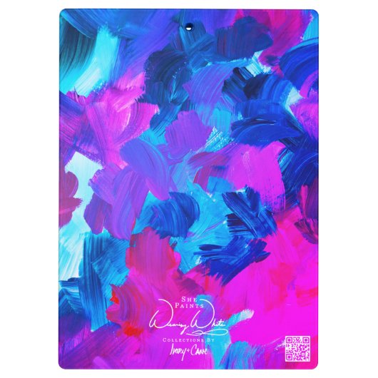 SPW Electric Vibes Klembord (Achterkant)