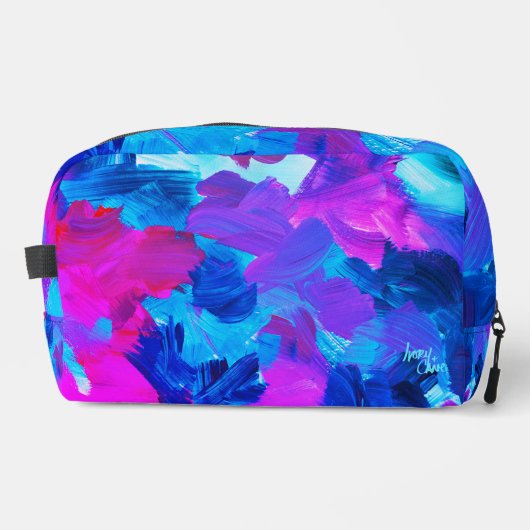 SPW Electric Vibes Print Dopp Kit Toilettasje (Voorkant)