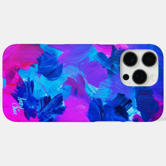 SPW elektrische vibes Case-Mate iPhone Case (Achterkant (horizontaal))