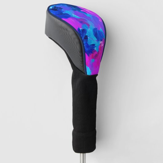 SPW elektrische vibes Golfheadcover (Schuin)
