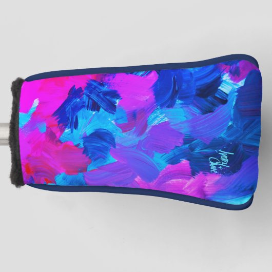 SPW elektrische vibes Golfheadcover (Voorkant)