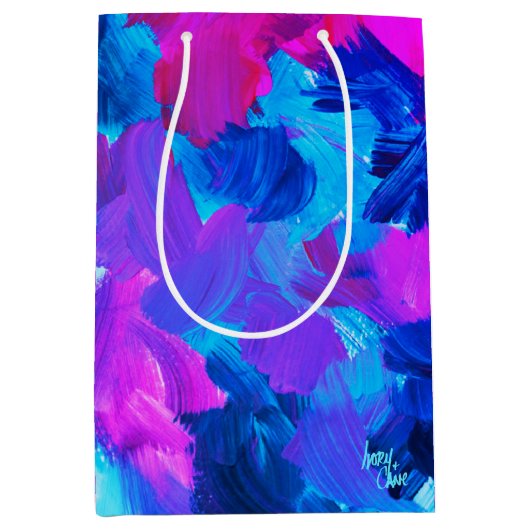 SPW elektrische vibes Medium Cadeauzakje (Voorkant)