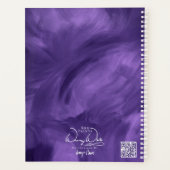 SPW Free-Flowing Violet Haze Maandelijkse Planner (Achterkant)