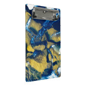 SPW Glanzend Indigo Mini Klembord (Schuin)