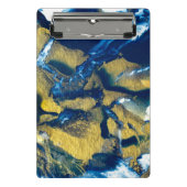 SPW Glanzend Indigo Mini Klembord (Voorkant)