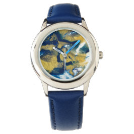 SPW Glanzende Indigo Horloge