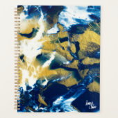 SPW Gleaming Indigo Large Maandelijks Planner (Voorkant)