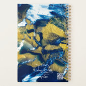 SPW Gleaming Indigo Small Maandelijks Planner (Achterkant)