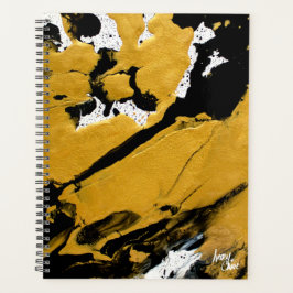 SPW Ignited Soul Black & Gold Groot Maandelijks Planner