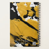 SPW Ignited Soul Black & Gold Kleine Maandelijks Planner (Achterkant)