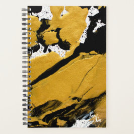 SPW Ignited Soul Black & Gold Kleine Maandelijks Planner