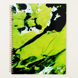 SPW Keylime n' Slime Green & Black Groot Maandelij Planner