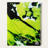 SPW Keylime n' Slime Green & Black Groot Maandelij Planner (Achterkant)