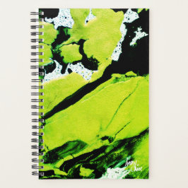 SPW Keylime n' Slime Green & Black Kleine Maandeli Planner