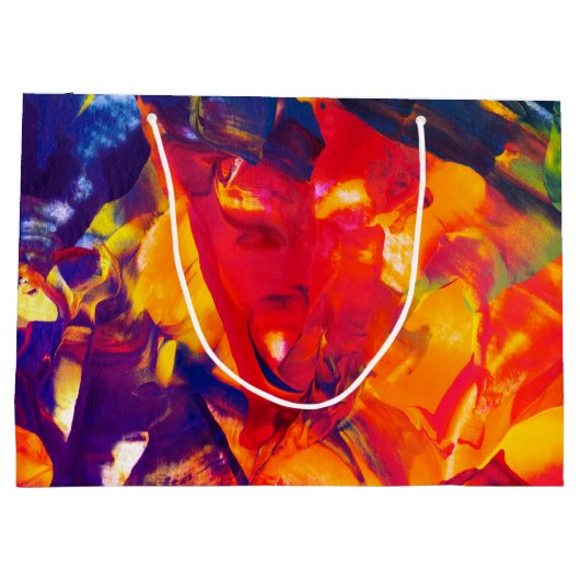 SPW psychedelische spiraal Groot Cadeauzakje (Achterkant)