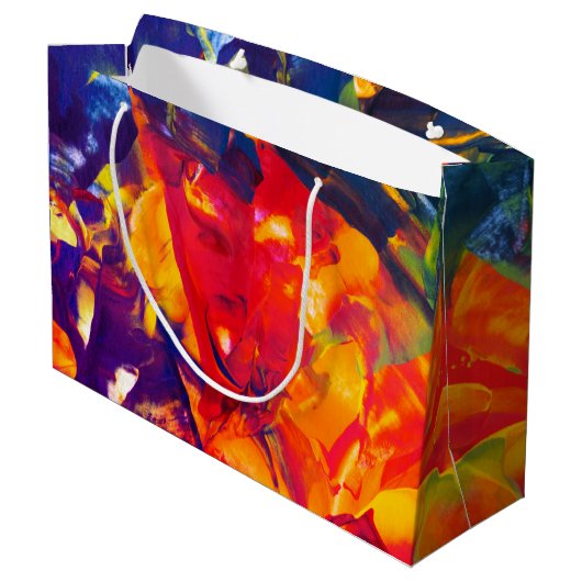 SPW psychedelische spiraal Groot Cadeauzakje (Achterkant Gekanteld)